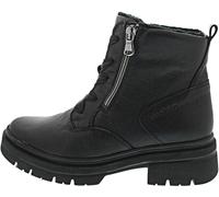 Waldläufer Schnürstiefel H-Amara Damen Schwarz H-Weite dünn gefüttert Größe 40