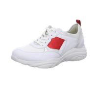 Waldläufer H-ANITA Daytona weiß/silb./rot für Damen, weiß, Größe 38 ½ EU / 5,5 UK