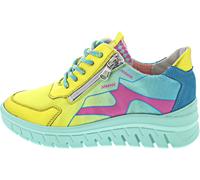Waldläufer Damenschuhe H-Biggi Gelb/Türkis Größe 39 EU / 6 UK
