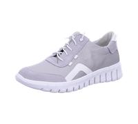 Waldläufer Damenschuhe Elegante Schnürer HELLGRAU WEISS HELLGRAU WEISS - Gr. - 6.5 UK