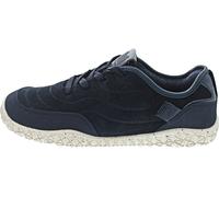 Barfußschuh WALDLÄUFER "H-BORIS", Herren, Gr. 10,5 (45), nachtblau, Nubukleder, Textil, unifarben, Schuhe Barfußschuh, Schnürschuh, Bequemschuh, Halbschuh in Schuhweite H (= sehr weit) (85533057-10,5)