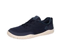 Barfußschuh WALDLÄUFER "H-BORIS", Herren, Gr. 9 (43), nachtblau, Nubukleder, Textil, unifarben, Schuhe Barfußschuh, Schnürschuh, Bequemschuh, Halbschuh in Schuhweite H (= sehr weit) (85533057-9) nacht