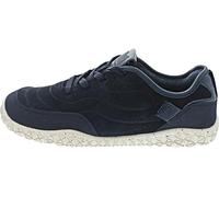 Barfußschuh WALDLÄUFER "H-BORIS", Herren, Gr. 7,5 (41), nachtblau, Nubukleder, Textil, unifarben, Schuhe Barfußschuh, Schnürschuh, Bequemschuh, Halbschuh in Schuhweite H (= sehr weit) (85533057-7,5) n