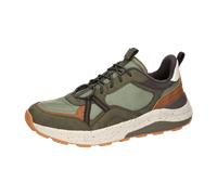 Sneaker WALDLÄUFER "H-CARL", Herren, Gr. 12 (47), khaki, braun, Synthetik, Textil, Schuhe Sneaker, Schnürschuh, Outdoorschuh in veganer Verarbeitung, H-Weite (61432823-12) khaki, braun