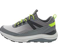 Sneaker WALDLÄUFER "H-CARL", Herren, Gr. 9 (43), grau, neongrün, Synthetik, Textil, Schuhe Sneaker, Outdoorschuh, Freizeitsneaker, waterproof, Schuhweite H (= sehr weit) (29733404-9) grau, neongrün