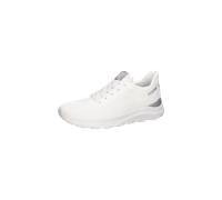 Sneaker WALDLÄUFER "H-CHARLIE", Herren, Gr. 7 (40,5), weiß, Synthetik, Textil, unifarben, Schuhe Sneaker, Schnürschuh, Outdoorschuh in veganer Vearbeitung, H-Weite (77623349-7) weiß