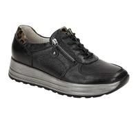 Waldläufer Lana Plateau Schuhe schwarz grau metallic 758009 - Größe 37