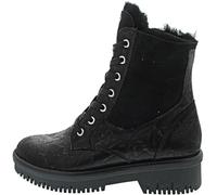 Waldläufer Alea Warmfutter Stiefeletten schwarz gemustert H-Weite für Damen, schwarz, Größe 37 EU / 4 UK