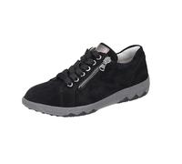 Waldläufer Teresa 961001 308 001 Velour Schwarz (schwarz Schiefer), 38