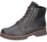 Waldläufer Damen Stiefeletten Xara 975901 202 001 Nappa Warmfutter H-Weite Schwarz Größe 38