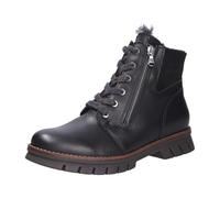 Waldläufer Damen Stiefeletten Xara Warmfutter Nappa H-Weite Schwarz Größe 41.5