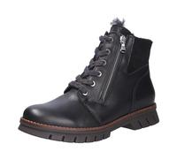 Waldläufer Damen Stiefeletten Xara Warmfutter Nappa H-Weite Schwarz Größe 41.5