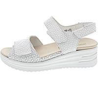 Waldläufer H-Dina Damen Sandale in Weiß, Größe 6