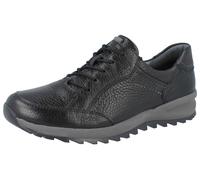 Waldläufer H-Helle Herren Halbschuhe Sneaker schwarz Hirsch Glattleder