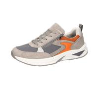 Waldläufer, Herren - Halbschuhe, H - Jack (grau - orange, EU Schuhgrößensystem, Erwachsene, Herren, Numerisch, Breit, 46.5)