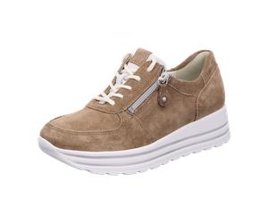 Waldläufer H-Lana 758008 203 230 taupe weiss Order Porto für Damen, braun, Größe 40 ½ EU / 7 UK