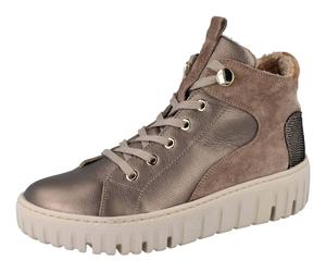 Waldläufer H Livia Damen Stiefelette beige bronze Chicago Leder
