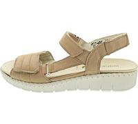 Waldläufer H-Lotta Damen Sandale in Beige, Größe 7