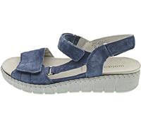 Waldläufer H-Lotta Damen Sandale in Blau, Größe 5.5