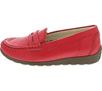 Waldläufer H-Lucy Damen Mokassin in Rot, Größe 4
