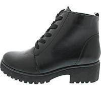 Waldläufer H-Luise Bootie, Nappa (Glattleder), schwarz, Schnürung und Reißv., Weite H 716807-102-001, Größe 39 EU