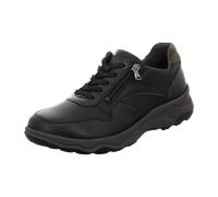 Waldläufer Herrenschuhe H-Max – sportlicher Schnürer, Schwarz, Gr. 44 EU / 9,5 UK