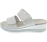 Waldläufer Damen Leder Pantolette grau silber Pantolette SIZE,40|41,5|42