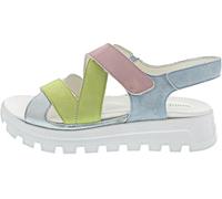 Waldläufer Nele Sandale grün bunt H-Weite 730004 - Größe 37.5