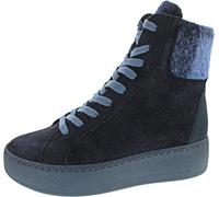 Waldläufer Damen Stiefelette NICKY Velourleder-Komb. Notte Jeans Weite H UK 5½