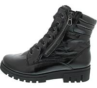 Waldläufer Damen Schnürboot Serena schwarz Lack 8,5 EU 42,5