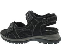 Waldläufer Damen Sandalen/Trekkingsandalen SORA Schwarz Leder Textil Mix, Farbauswahl:schwarz, 9999-englisch-eu-mapping:37,5