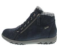 Waldläufer Damen Winterstiefelette Teresa 961971 H-Weite Waterproof Blau Größe 39
