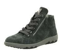 Waldläufer Stiefelette H-Teresa Damen Grün (Pine/Schiefer) H-Weite dünn gefüttert 40,5 EU / 7 UK
