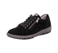 Waldläufer Teresa 961001 308 001 Velour Schwarz (schwarz Schiefer), 38