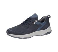 Waldläufer Halbschuhe H-Tom 713003 blau perforiert H-Weite Größe 44,5