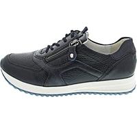 Waldläufer Damen-Halbschuh H-Vicky Blau Größe 4,5 UK