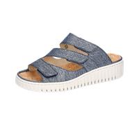 Waldläufer - Damen Pantolette Willow marineKlett Marine - Gr. - UK 6.5