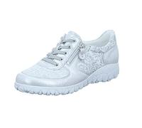 Waldläufer Damen Sneaker Havy-Soft H89001 metallic Weiß Größe 37