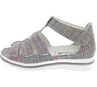 Waldläufer hakura Damen Sandalette in Grau, Größe 4.5