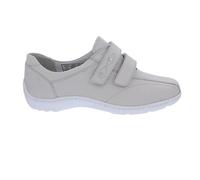 Waldläufer Halbschuh Henni mit Proactive Fußbett 496301-139-111, Glattleder, Hellbeige, Weite H Beige Gr. 40 1/2