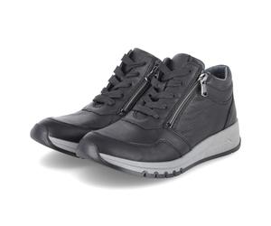 Waldläufer Halbschuhe APRIL - Gr. 38 - Schwarz - Glattleder