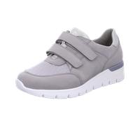 Waldläufer Halbschuhe Klett für Damen, grau, Größe 42 EU / 8 UK