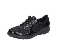 Waldläufer Halbschuhe RV für Damen, schwarz, Größe 39 EU / 6 UK