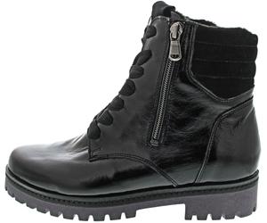 Waldläufer Hanako Schnürstiefel Schwarz - Schwarz / 38,5