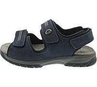 Waldläufer HARALD 372002 100 217 dunkel-blau - bequeme Sandale für Herren - Größe 43
