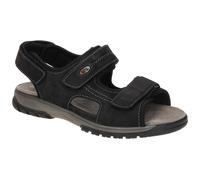 Waldläufer Harald Sandale Herren schwarz grau 372001 - Größe 42