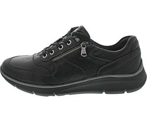 Waldläufer Haris sportlicher Schnürer Schwarz - Schwarz / 42