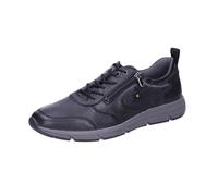 Waldläufer Sneaker Haslo Hirschleder mit Reißverschluss Weite H schwarz Gr. 44