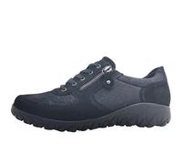 Waldläufer Schnürschuhe Havy Soft – Leder/Textil, mit loser Einlage – Schwarz Gr. 36 EU / 3,5 UK