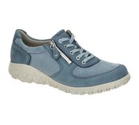Waldläufer Damenschuhe Havy Soft H89001 H‑Weite OrthoTritt Blau Denim Größe 38,5